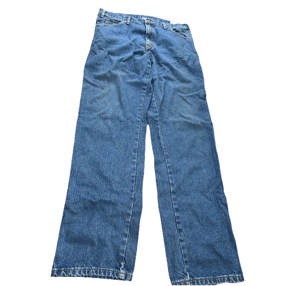 Dickies Mens Blue Straight Leg Jeans 34x34 Regular Fit Denim P390982
